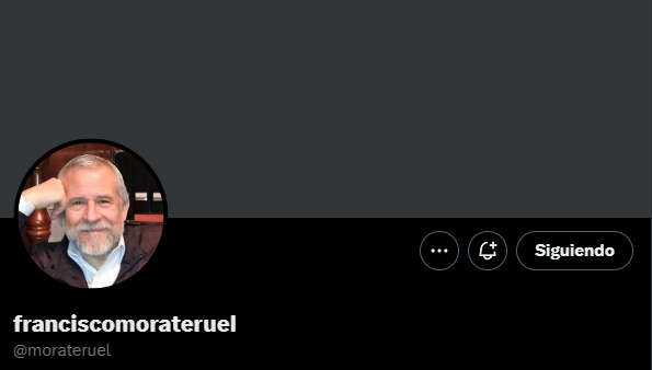 Francisco Mora Teruel perfil X