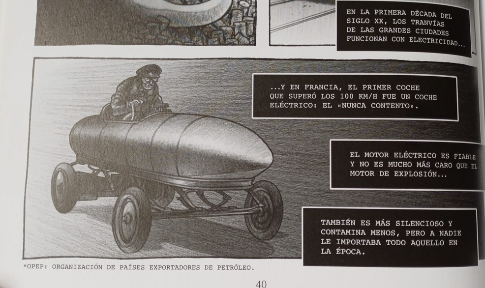 Viñeta de la Maldición del Petróleo.
